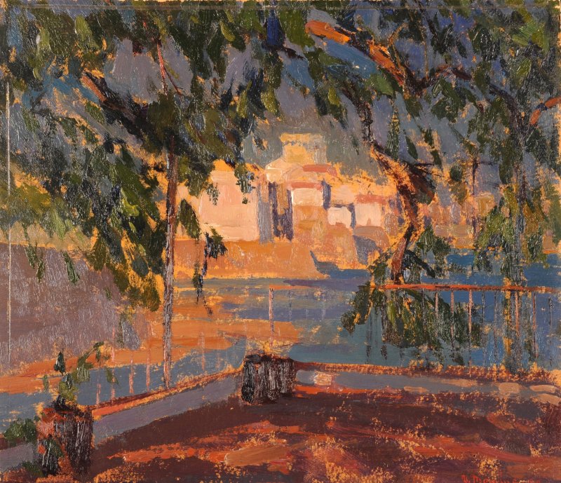 1919 - La terrazza della quercia
